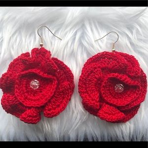 Flower Crochet earrings